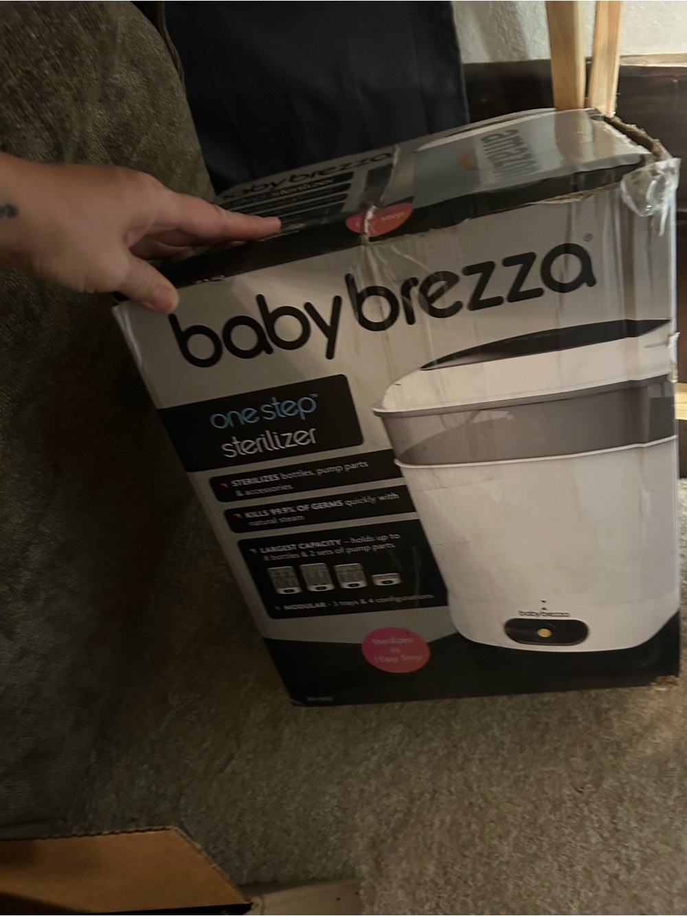 Baby Brezza One-Step Sterilizer & Dryer - White